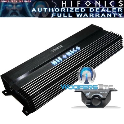 HIFONICS A3000.1D MONOBLOCK 3000W RMS 6000W MAX SUBWOOFERS BASS AMPLIFIER NEW - Image 1 of 4