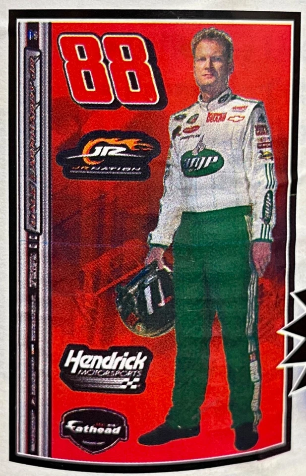 Dale Earnhardt Jr Fathead 88 Nascar Wall Art Graphic Vinyl Decal 3ft x 7ft - NEW - Image 1 of 4