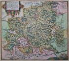 Wirtenberg Ducatus - Abraham Ortelius - Herzogtum Württemberg - Original 1592