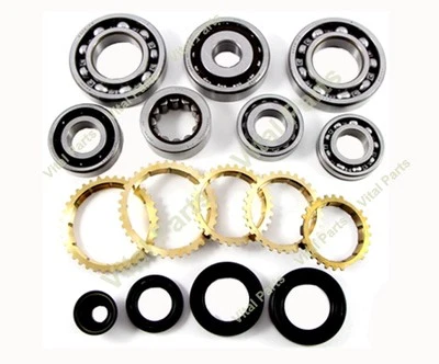 Honda Civic Del Sol VTEC manual Transmission Rebuild Kit 1.6L S20 S40 SG8 - Image 1 of 2
