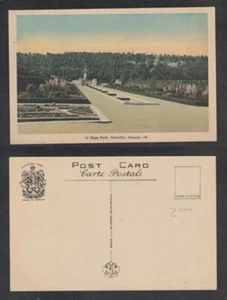Hamilton Ontario Postcard Gage Park Unused White Border Publisher PECO - Picture 1 of 3