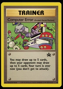 Computerfehler (Rocket's Secret Machine) WOTC Black Star Promo Pokemon PL - Bild 1 von 4