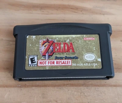NOT FOR RESALE Legend of Zelda Link to the Past Four Swords (Game Boy Advance) - Image 1 of 3