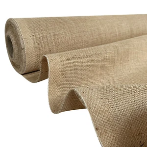 TELA NATURAL HESSIANA 183CM Retardante de Incendios Tableros de Aviso Pantallas Corredores Artesanales - Imagen 1 de 9