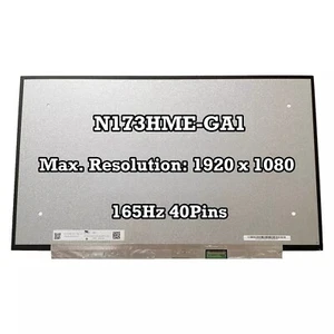 N173HME-GA1 17.3 inch IPS Laptop Screen Replacement FHD 1920x1080 165Hz 40Pins - Picture 1 of 4