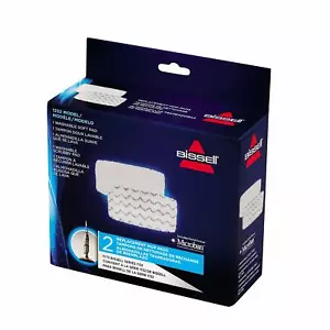 Bissell 1252 Vac&Steam Reinigungspads Dampfreiniger Parkett Fliesen 2er Pack - Bild 1 von 4