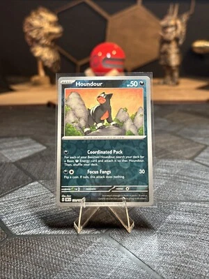 Houndour 131/197 Sv03: Obsidian Flames Reverse Holo - Image 1 of 3