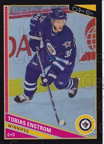 2013-14 O-Pee-Chee Black Rainbow #244 Tobias Enstrom - Image 1 of 1