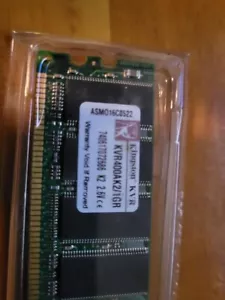 1GB 2x512MB PC3200 DDR-400 Kingston KVR400X64C3AK2/1G Desktop Memory Kit DDR1 - Picture 1 of 3