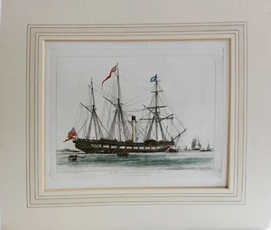 Antique English art print - Picture 1 of 2