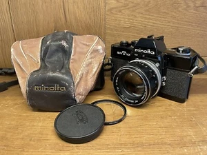 *Rare Black : Near Mint* Minolta SRT 101 ( SRT 201 ) Film Camera MC 58mm F/1.4 - Picture 1 of 21