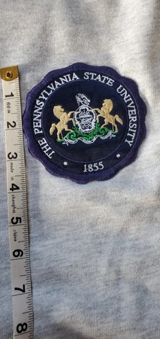 Mens Grey Sweatpants & Badge Pennsylvania State University size XL 31" INSEAM Cover