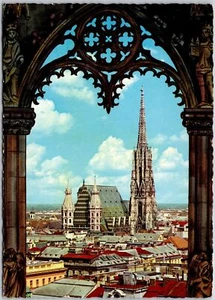 Postal publicada de la catedral de San Esteban de Viena de la década de 1950 Austria iglesia parroquial - Imagen 1 de 2