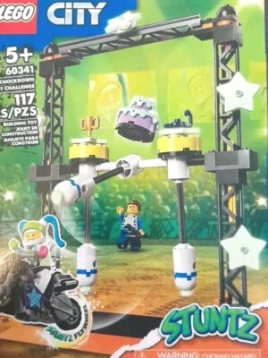 LEGO City Stuntz The Knockdown Stunt Challenge Set 60341 - Image 1 of 2