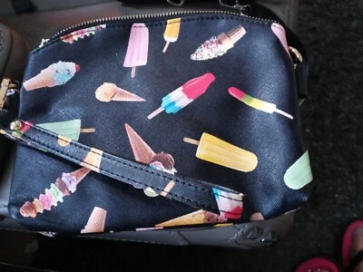 Charming Charlie's Frozen Treats Small Double Pocket Zip Up Wristlet/Purse - Image 1 of 4