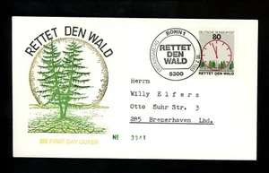 Postal History Germany FDC #1445 Forest Conservation 1985 - Picture 1 of 2