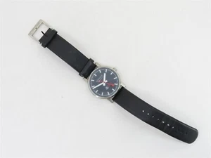 36mm Mondaine SBB CFF FFS Official Railway Men's Quartz Wristwatch Swiss Steel - Picture 1 of 11