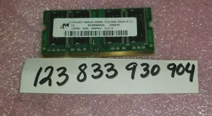 Micron 128MB PC2100 DDR-266MHz CL2.5 200-Pin SoDimm Memory Module 16X16 - Picture 1 of 1