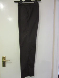 Aquascutum Trousers size 14 Brown - Picture 1 of 5