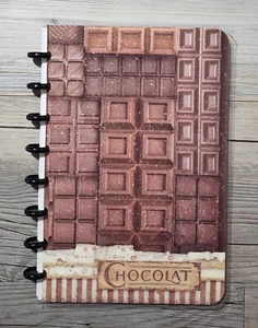 Juego de fundas de diseño de barras de chocolate para chocolate para usar con planificadores de discos TUL / Arc 8 - Imagen 1 de 5