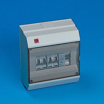 MAINS 230V CONSUMER UNIT CAMPER MOTORHOME HORSE BOX CARAVAN CATERING DOUBLE POLE - Image 1 of 2