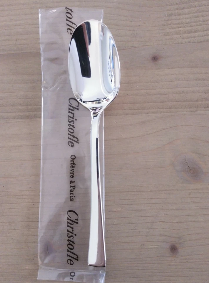 Christofle 12 cucchiai tavola modello "Concorde"lega d'argento - Immagine 1 di 1