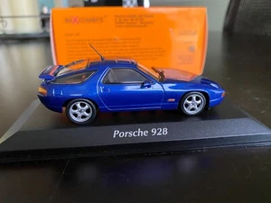 Maxichamps - 1/43 - Porsche 928 GTS - 940068101 - Blue - Picture 1 of 8