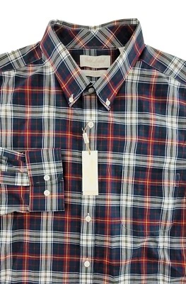 New Roundtree Yorke Mens Gold Label Non Iron Perfect Performance 2XL XXL Shirt - Image 1 of 4