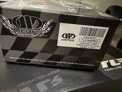 Werks Racing B6 Pro Nitro Engine- TL21B6PRO BRAND NEW RARE POWER HOUSE w/plugs - Image 1 of 4