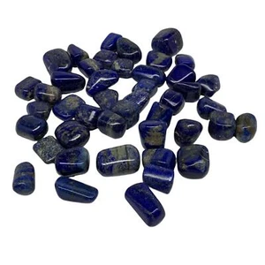 2.2 lb, 0.9"-1.6", 44 pcs, Lapis Lazuli Tumbled Stone Polished, B36980 - Picture 1 of 15