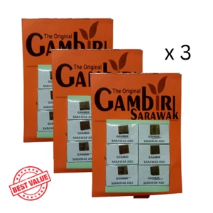 18 Slices Original Of Gambir Sarawak Prolong Premature Ejaculation Men's Sex - Picture 1 of 3