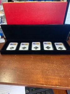 2010-S NGC PF70 Ultra Cameo Silver National Parks 5 Coin Boxed Set - Picture 1 of 11