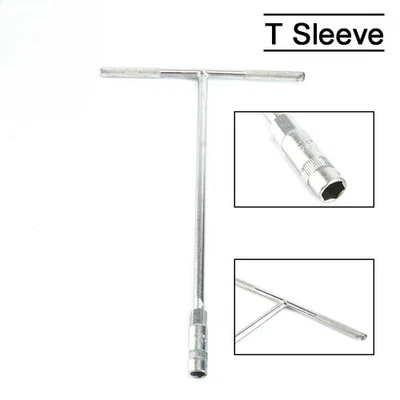 Llave de vaso con mango en T Llave hexagonal 8-14 mm Llave de vaso tipo T para herramientas de automóvil Foto 1 de 4