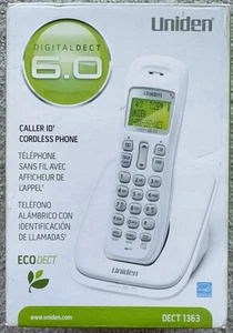 Uniden Słuchawka Telefon bezprzewodowy Model DECT 1363 EcoDect DigitalDect 6.0 NOWY VTG - Zdjęcie 1 z 6