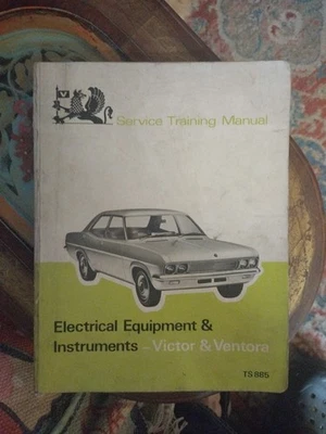 VAUXHALL VICTOR AND VENTOR  S.T.MANUAL ELECTRICAL TS885/ 1968 - Image 1 of 3