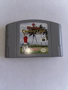 True Golf Classics: Waialae Country Club Nintendo 64 N64 Game Cart Authentic!!! - Picture 1 of 3