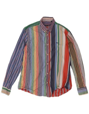 HARMONT & BLAINE Mens Regular Fit Shirt XL Multicoloured Striped Cotton CX05 - Image 1 of 3
