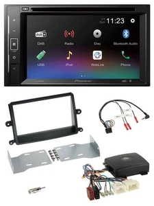 Pioneer Bluetooth Lenkrad USB 2DIN DAB DVD Autoradio für Mitsubishi L200 08-15 K - Bild 1 von 9
