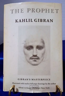 The Prophet, by Kahlil Gibran, 1970 Hardcover, Original Dust Jacket, Vintage — 第 1/4 张图片