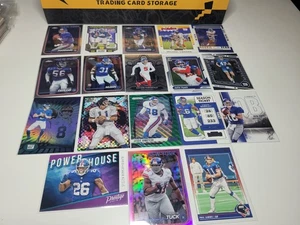 18 KARTEN NEW YORK GIANTS NFL TEAM KARTEN LOT - VERSCHIEDENE JAHRE - ALLE ABGEBILDETEN KARTEN - Bild 1 von 8