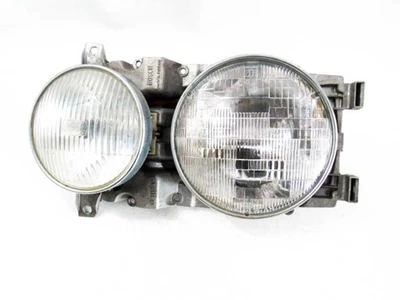 Left Driver Headlight w/ White Fog fits 77-81 Mercedes W123 240D 300D 280CE - Image 1 of 4