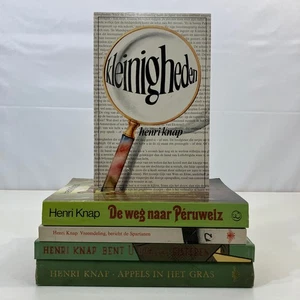 5 DUTCH Henri Knap All Signed Books Trade Paperback & Hardcover Lot Kleinigheden - Picture 1 of 19