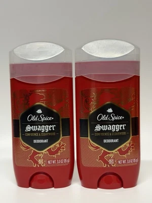 Old Spice Swagger Scent Of Cedarwood Deodorant Aluminum Free 3.0 Oz Each Lot 2 - Image 1 of 4