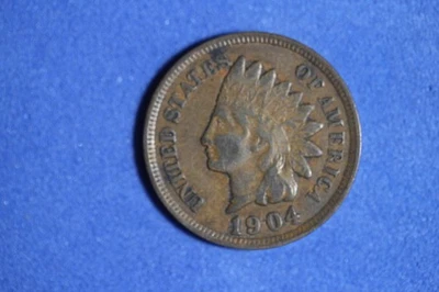 Estate Find 1904 - Indian Head Cent!!  #N07348 - Image 1 of 2