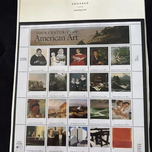 US Stamps # 3236 Full sheet 32c Four Centuries of American Art - Picture 1 of 3