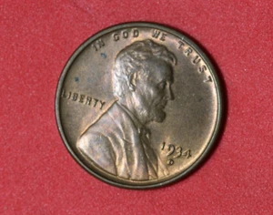 1934-D Lincoln Cent #P26645 - Picture 1 of 2