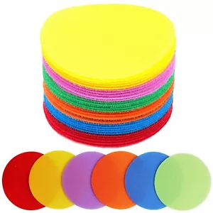 30Pcs Round Carpet Marker Spot Sit Sticker For Classroom Sport Easy Teach Tools - Picture 1 of 10