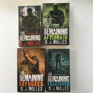 The Remaining Books 1 - 4 by D.J. Molles. Post apocalyptic Zombie fiction - Picture 1 of 10