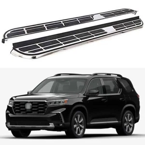 Running Board Side Step Fits for Honda Pilot 2023 2024 Pedal Nerf Bar 2Pcs Fixed - Picture 1 of 18