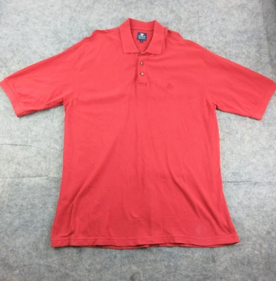 Pebble Beach Golf Polo Shirt Mens Large Red Casual Outdoor Short Sleeve - Image 1 of 4
